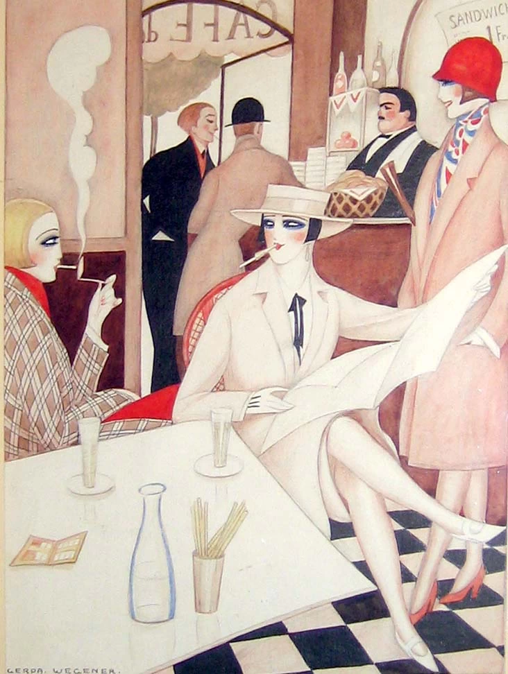 Café, 1925